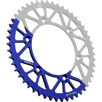 Řetězová sada pro motocykl Hliníková řetězová rozeta JT JTA 251-52BLU 52 zubů, 520 modrá