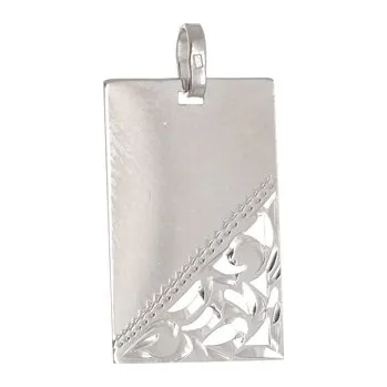 Přívěsek Stříbrný přívěšek destička STRZ0469F