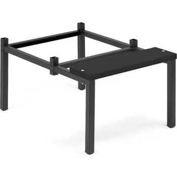 Šatní skříň Lavice k šatní skříňce, 600 mm, černá