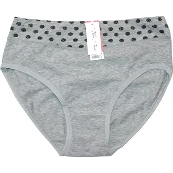 Dámské kalhoty Dámské kalhotky vyšší do pasu šedé 183 598/81