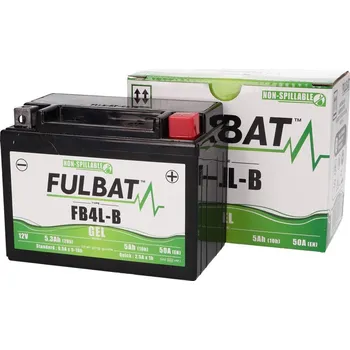 Motobaterie Fulbat Baterie YB4L-B 5Ah GEL - aktivovaná 700.550916