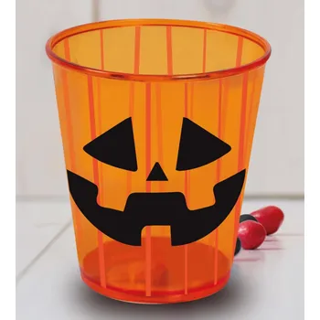 Karnevalový doplněk GuircaSklenice dýně na Halloween 10cm
