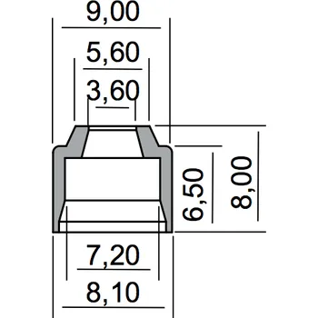 Motor pro motocykl RMS Gufero ventilů 4VT121190000 100669320
