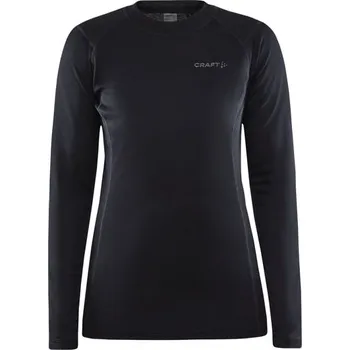 CRAFT CORE Warm Baselayer LS W 1912534 dámské triko Barva: 999000 černá, Velikost: XXL