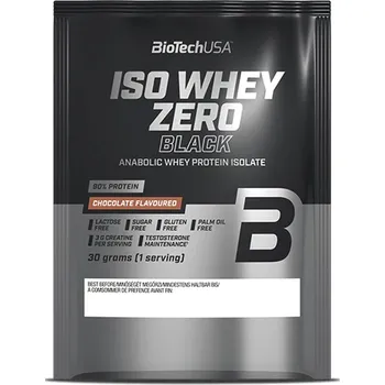 Protein BioTech USA Iso Whey Zero Black 30 g Příchuť: čokoláda