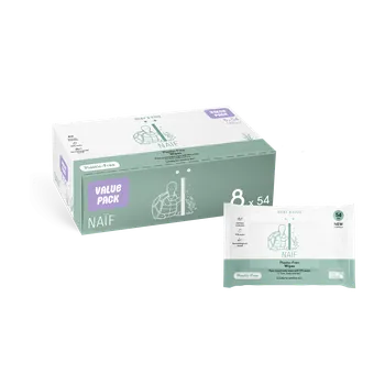 Dětská kosmetika NAÏF Vlhčené ubrousky pro děti a miminka 8 x 54 ks