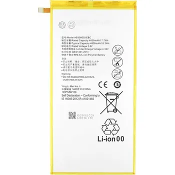 Baterie pro mobilní telefon MPS Baterie pro Huawei MediaPad M1 / T1, HB3080G1EBW, 4800 mAh