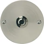 Tlačítko zvonku, ø 75 mm, kov, ocel 04416
