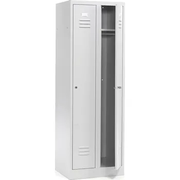 Šatní skříň Šatní skříň CAMPUS, 2 sekce, 2 dveře, vč. zámků