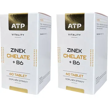 AKCE 1+1 ATP Vitality Zinek Chelate + B6 60 tbl