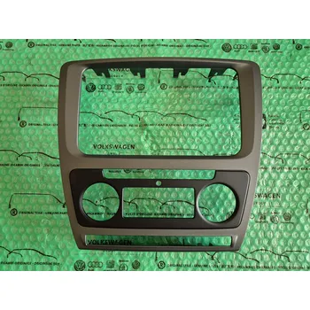 Autorádio Originální díl Škoda krytka spínačů (rámeček autorádia) Škoda Octavia II (1Z) po FL digitální klimatizace + navigace 1Z0858069 CD1AR