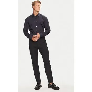 Pánská košile Boss Košile 50527198 Tmavomodrá Slim Fit 43