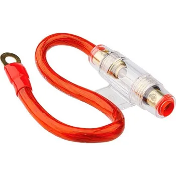 Autopojistky Carmotion Skleněný držák pojistek AGU 60A se čtvercovým kabelem |