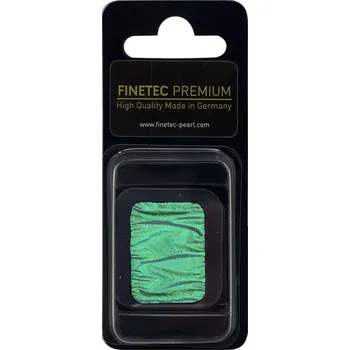 Vodová barva Akvarelová barva v pánvičce FINETEC - F7700C Pearlescent High Chroma Green