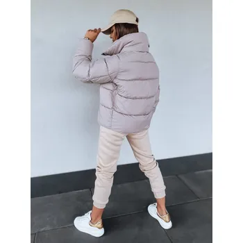 Dámská bunda DStreet Bueno DStreet šedá | hnědá 1990744