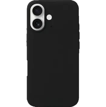 Pouzdro na mobilní telefon Silikonový kryt pro iPhone 16 Plus - černý
