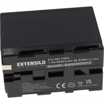 Extensilo Baterie NP-F550 / NP-F750 pro Sony CCD-RV100 / CCD-RV200, 6600 mAh
