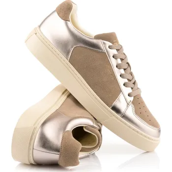 Dámská obuv TENISKY GANT JULICE BEIGE/GOLD