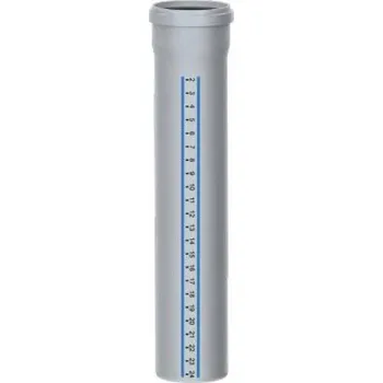 Kanalizační potrubí Vnitřní kanalizační trubka Magnaplast s šálkem 50 mm 0,315 m (10215)