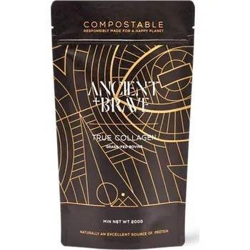Kloubní výživa Acient+Brave Ancient & Brave Grass Fed True Collagen 200g (kompostovatelný sáček)