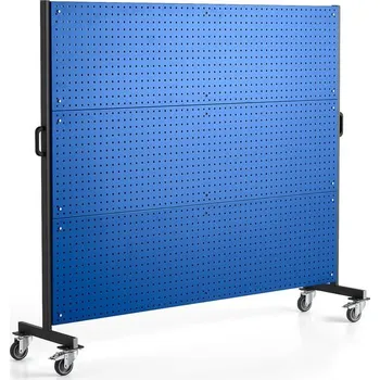 Mobilní panel na nářadí SELECT, 2060x1830 mm, modrý
