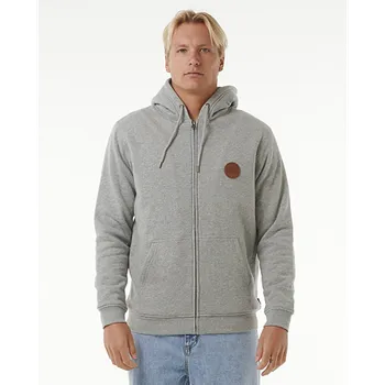 Pánská mikina Mikina Rip Curl ICOS LINED FLEECE Grey Marle velikost M