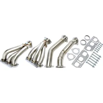 TA Technix výfukové svody VW Golf 4 R32 (1J, 2002-2005) s trubkami bez vlnovců