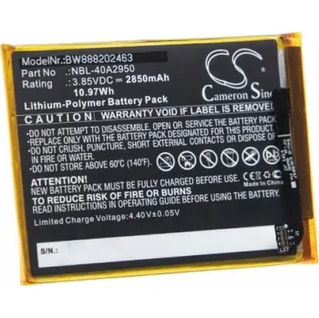 Baterie pro mobilní telefon VHBW Baterie pro TP-Link Neffos C9 Max, 2850 mAh