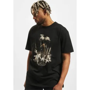 Pánské oblečení Blikající světla Tričko černé Mister Tee černá 2541236