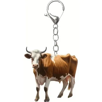 Přívěsek na klíče kráva