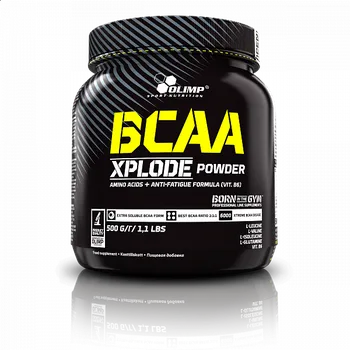 Aminokyselina Olimp Sport Nutrition Olimp BCAA Xplode, 500 g, Sypká forma BCAA Příchuť: pomeranč