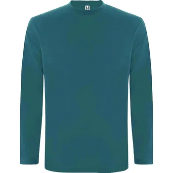 Pánská móda Roly Pánské tričko s dlouhým rukávem Extreme Petrolejová XXL