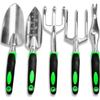 Sada 5 ks zahradnického nářadí FUNAF zelená