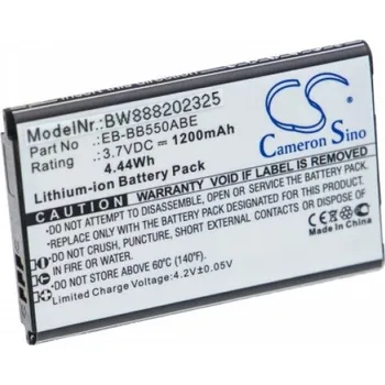 Baterie pro mobilní telefon VHBW Baterie pro Samsung Galaxy Xcover 550 / SM-B550, 1200 mAh