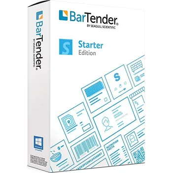 Grafický software SEAGULL SCIENTIFIC BarTender Starter / licence 1 počítač