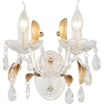 ACA DECOR Nástěnné svítidlo SARDINIA max. 2x40W/E14/230V/IP20