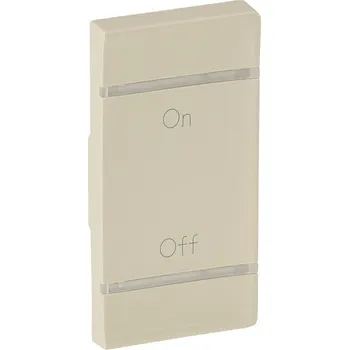 vypínač Valena LIFE kryt pro MYHONE 1modul. ON/OFF pravý barva béžová *755576 Legrand