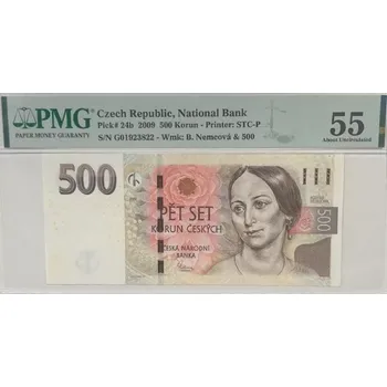 Bankovka 500 Korun 2009 EPQ 55