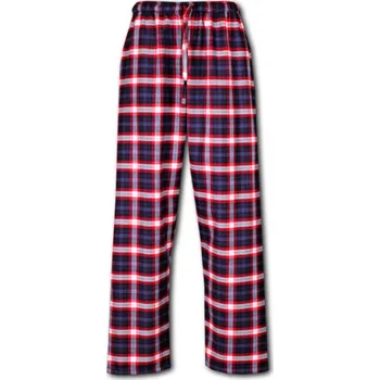 Pánské oblečení Numberoplus Pánské domácí kalhoty - Romili Barva: Vínová, Velikost: XXL