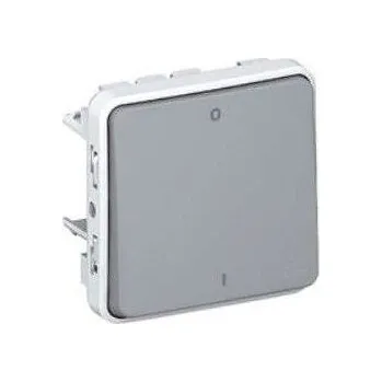 vypínač PLX55 SPÍNAČ DVOJPÓL. ŠEDÝ *069530 Legrand