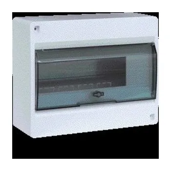 Rozvaděč Hager VD110TD Rozvodnice nástěnná cosmos, IP40, 1-řadá, 10 mod., transp. dvířka