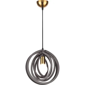 ACA DECOR Závěsné stropní svítidlo TRITON 40W/E27/230V/IP20, tmavě hnědé, ZM391P29WDL