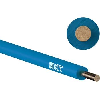 elektrický kabel Vodič CY 35 H07V-R světle modrý drát měděný s izolací