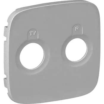 vypínač Valena ALLURE krytka zásuvky TV-RD barva hliník *754787 Legrand