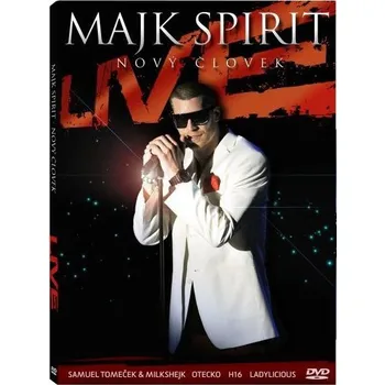 DVD film Majk Spirit: Nový človek: Live - CD