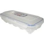 Dóza na 10ks vajec LOCK HPL953, 27x12x 6,8cm, plast