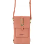 Kabelka na mobil Forever Better s popruhem růžová