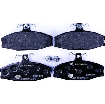 Brzdová destička Sada brzdových destiček, kotoučová brzda HELLA 8DB 355 017-931