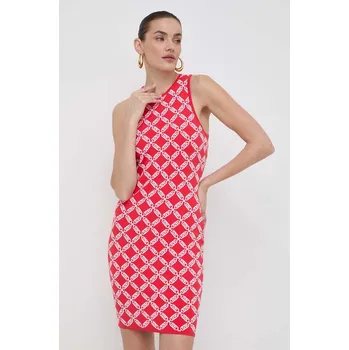 Dámské šaty Šaty MICHAEL Michael Kors červená barva, mini MS482DZEH4 33X, vel. S