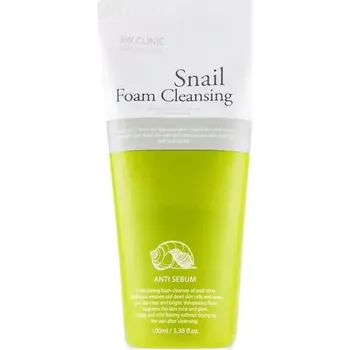 Odličovač 3W Clinic Snail Foam Cleansing - pěna na mytí obličeje 100 ml